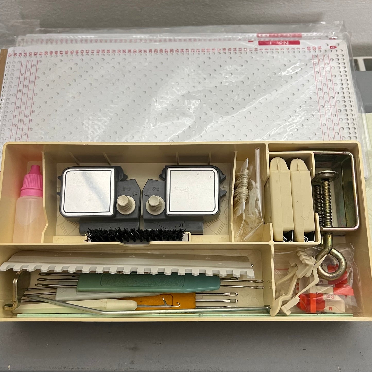 macchina Empisal - Knitmaster SK210 + SRP 50 + LC1 - ricondizionata