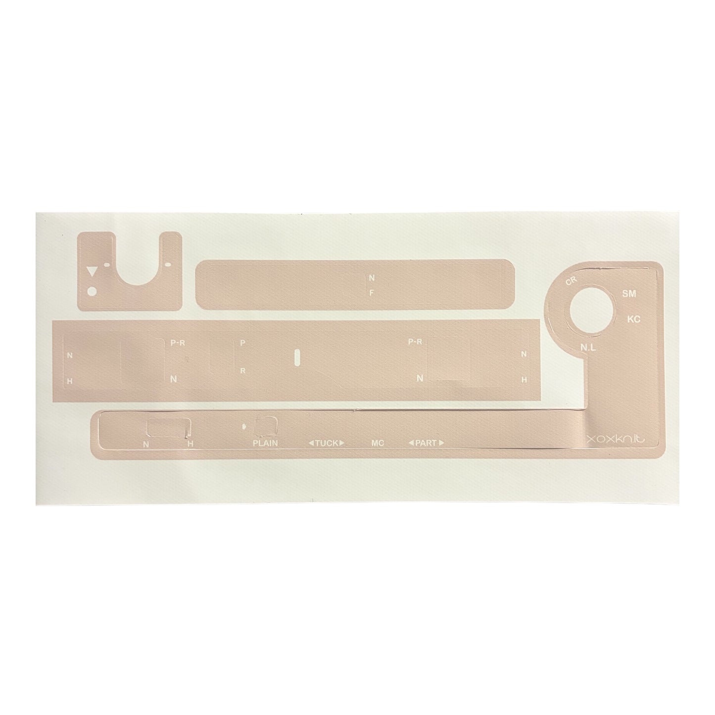 Adesivo per carrelli Brother