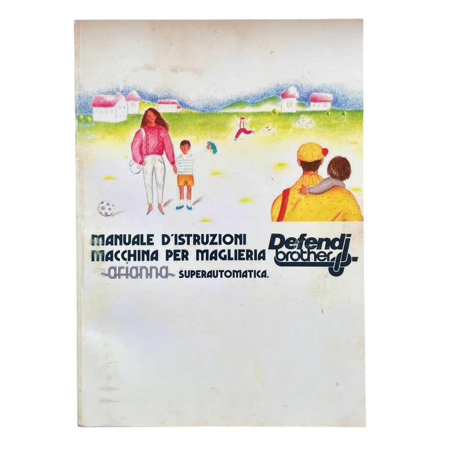 Manuale Brother KH260 Arianna - ristampa