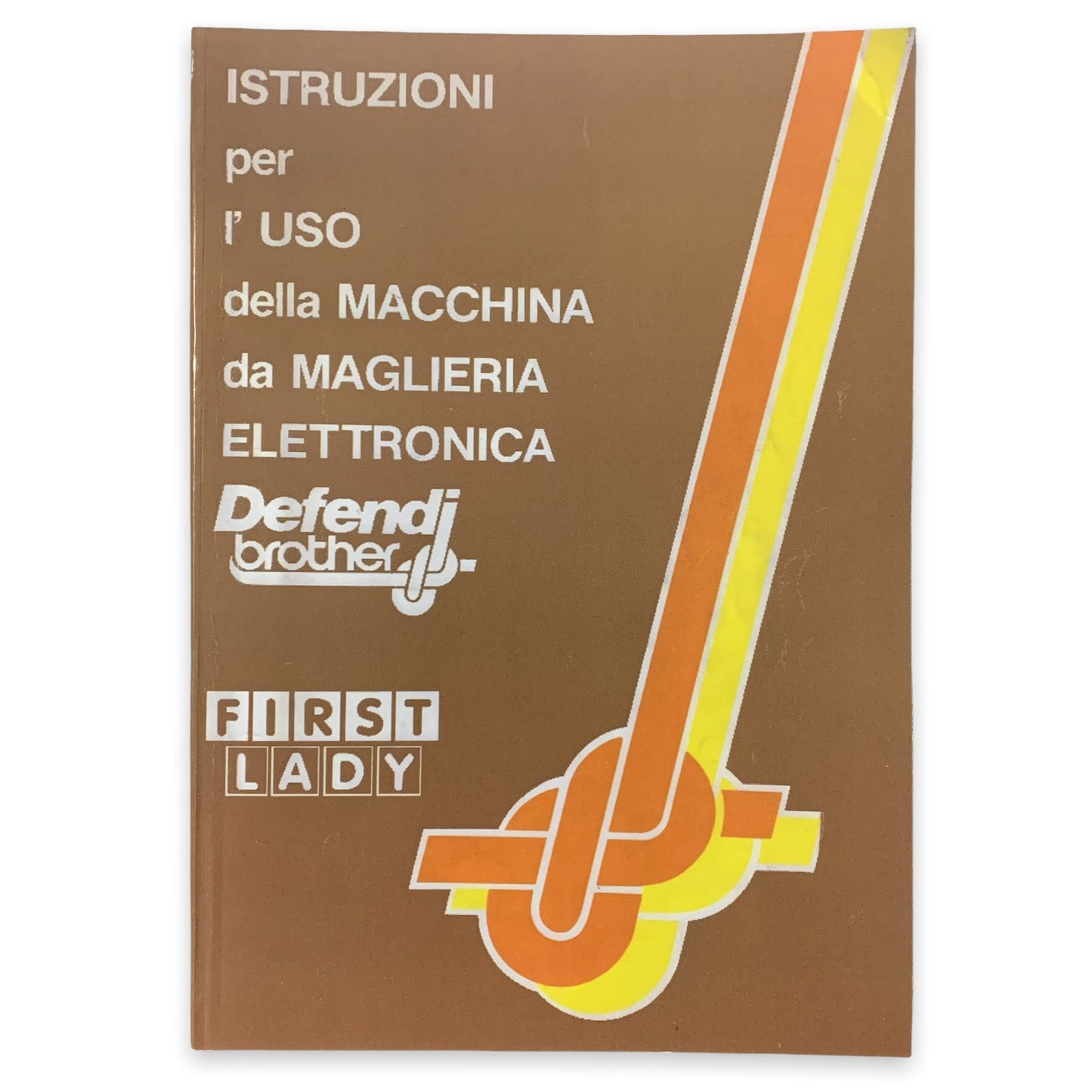 Manuale Brother First Lady - ristampa