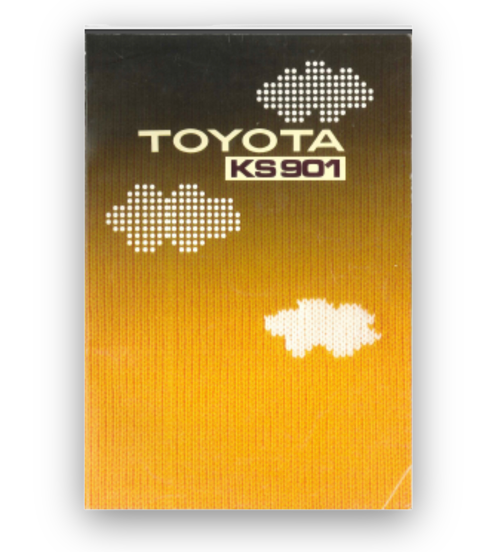 Manuale Toyota KS901