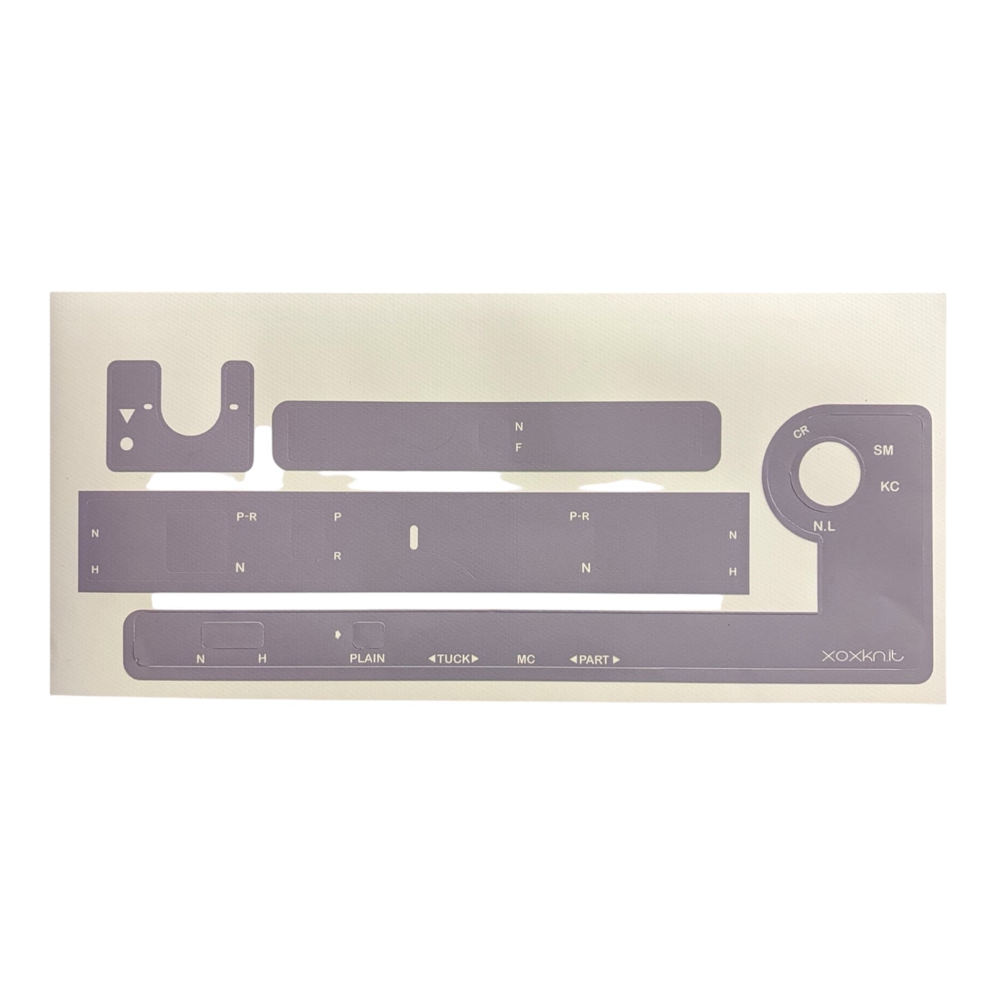 Adesivo per carrelli Brother