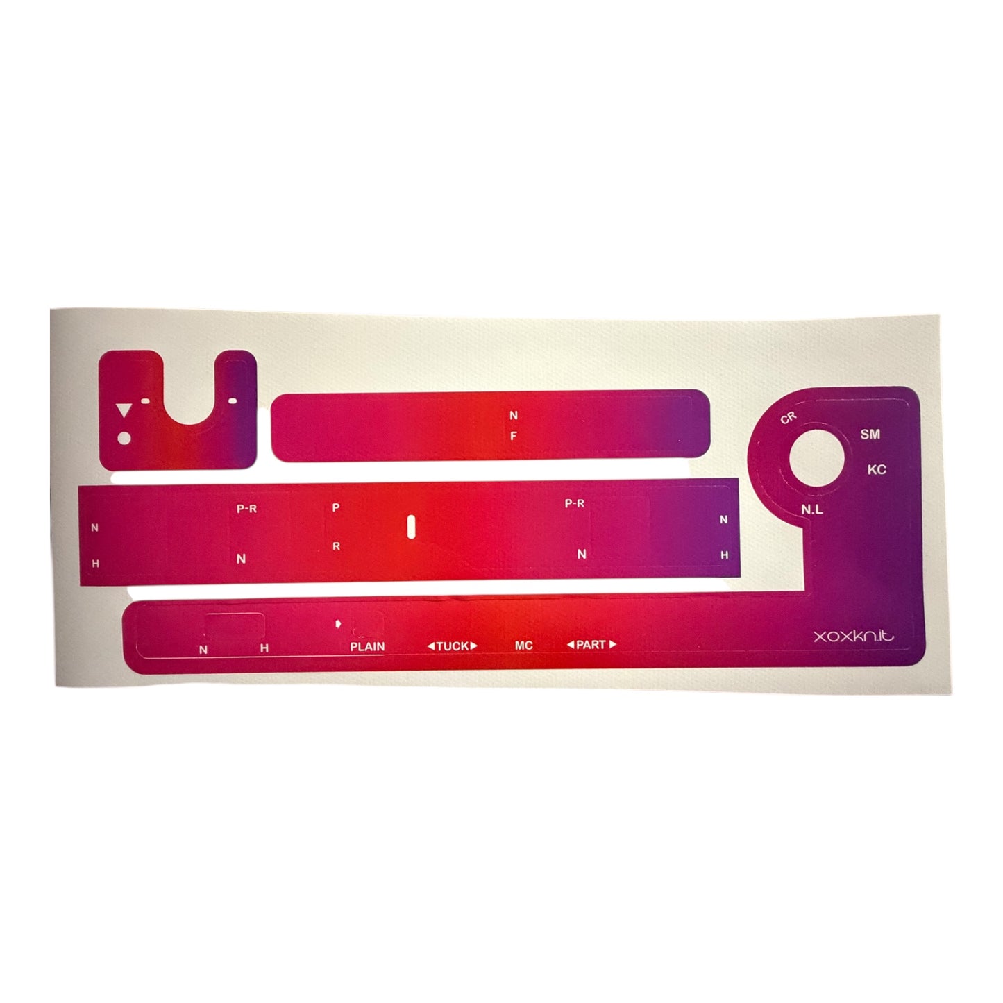 Adesivo per carrelli Brother