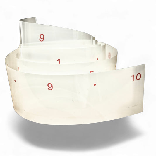 Striscia numerata aghi seconda frontura Silver Reed fin. 5,6