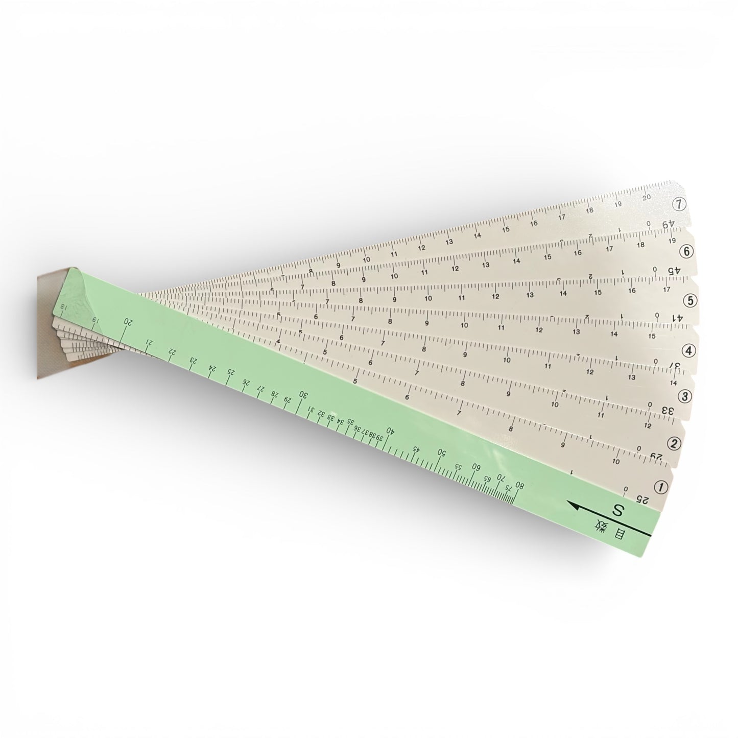 set di righelli Silver Reed per calcolataglie