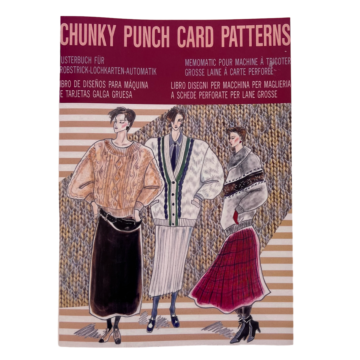 Chunky punch card patterns - originale