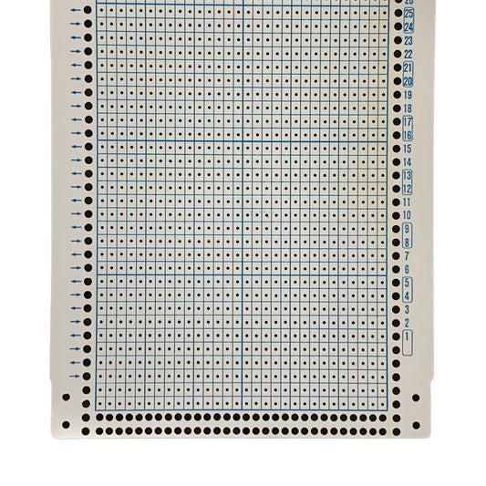 Schede neutre 30 aghi x 60 righe fin.7 Silver Reed